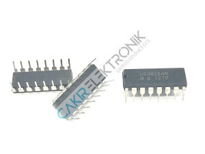 UC3825 - UC3825AN - 30V, 2A double ended 1MHz PWM controller with 9.2V/8.4V UVLO and 50% duty cycle