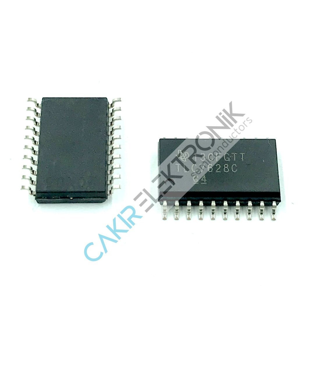 TLC7628C - TLC7628 - 8-Bit, 0.1 us Dual MDAC, Parallel Input, Fast Control Signalling for DSP