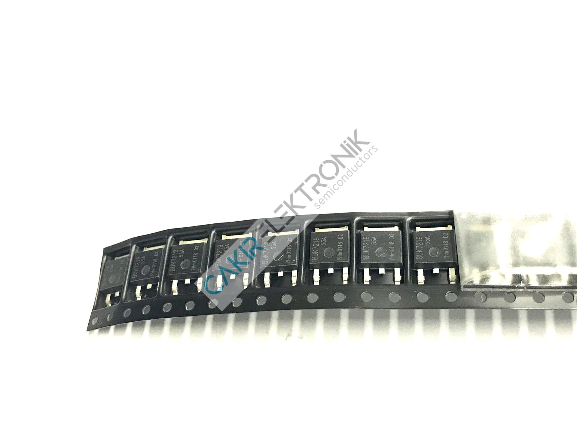 BUK7219-55A - BUK7219 -N Channel, 55 V, 55 A, 0.016 ohm, TO-252 (DPAK), Surface Mount