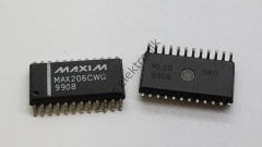 MAX206CWG - MAX206 - +5V, RS-232 Transceivers with 0.1μF External Capacitors