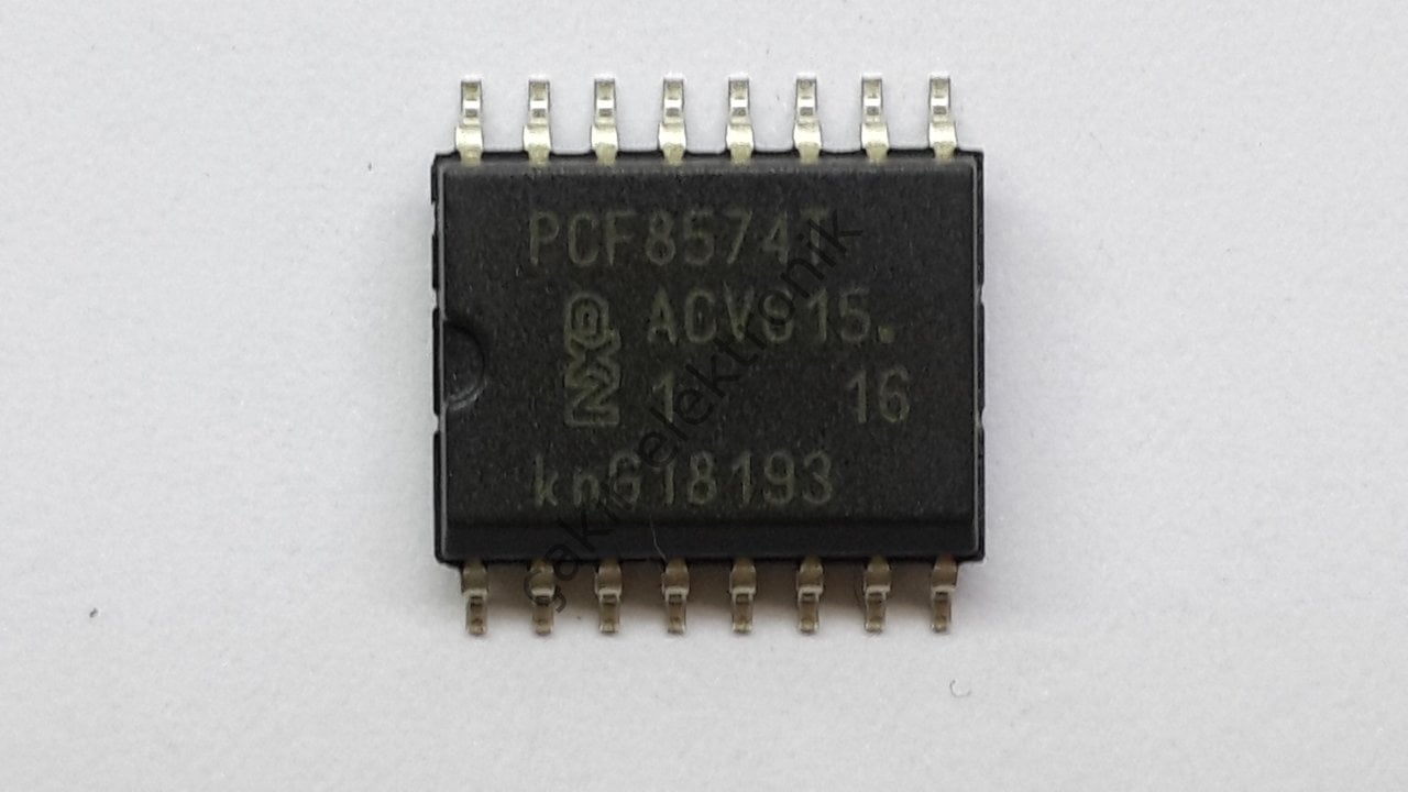 PCF8574T - SO16 - PCF8584 - Remote 8-bit I/O expander for I2C-bus with interrupt