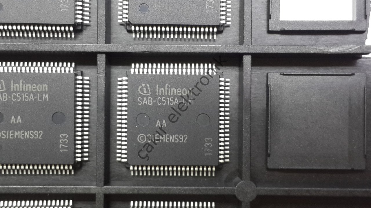 SAB-C515A-LM - SAB-C515A - SABC515A-LM -8-Bit CMOS Microcontroller - QFP80