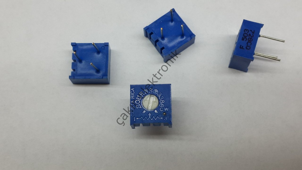 3386P 1K - 3386 102 ,Bourns® Trimpot® Trimming Potentiometers