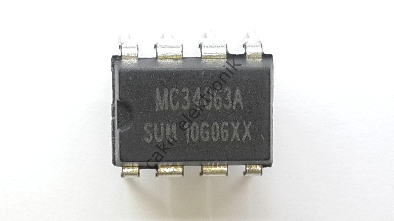 MC34063AP -  MC34063P -  MC34063 - 34063 SOİC 8 -1.5 A, Step-Up/Down/ Inverting Switching Regulators