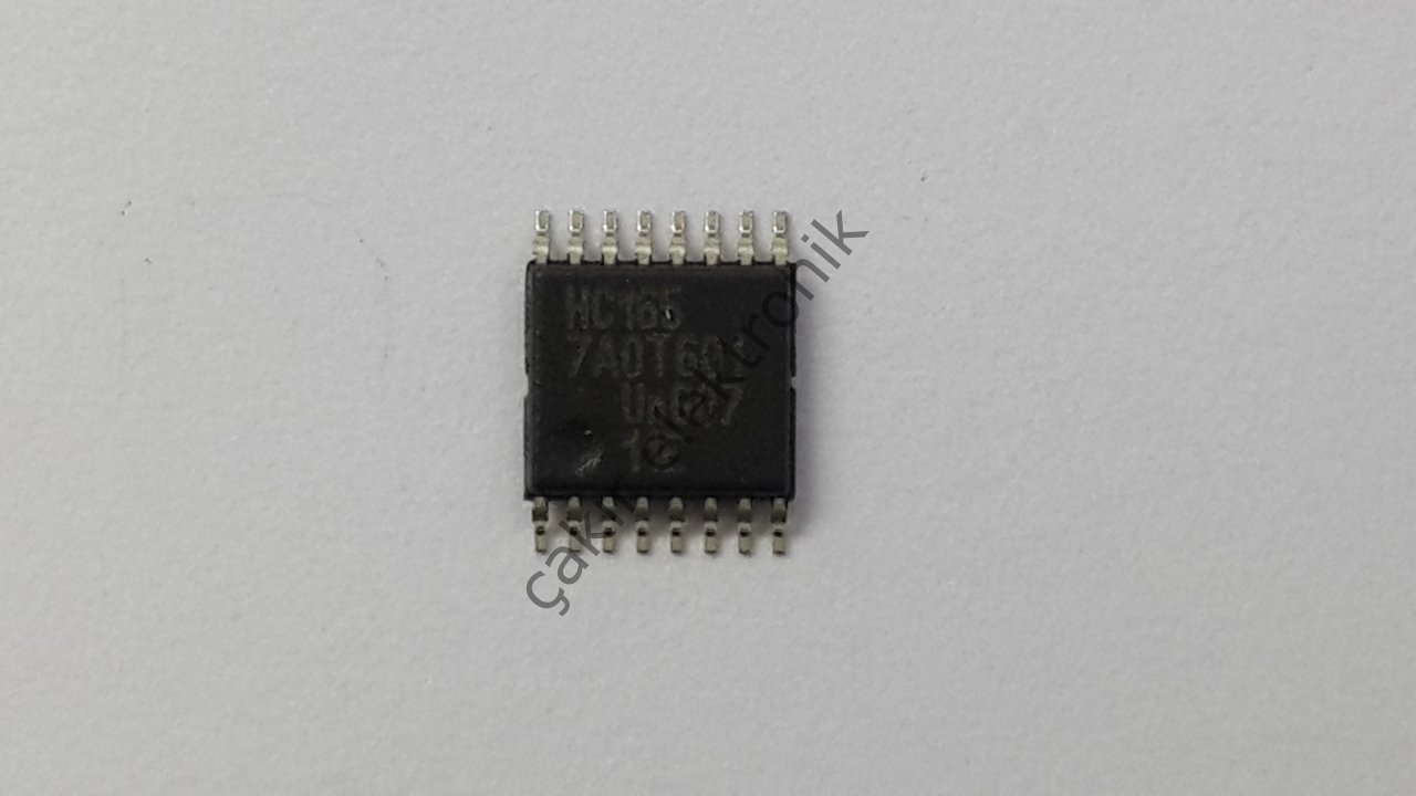 74HC165PW TSSOP - HC165 -8-bit parallel-in/serial out shift register