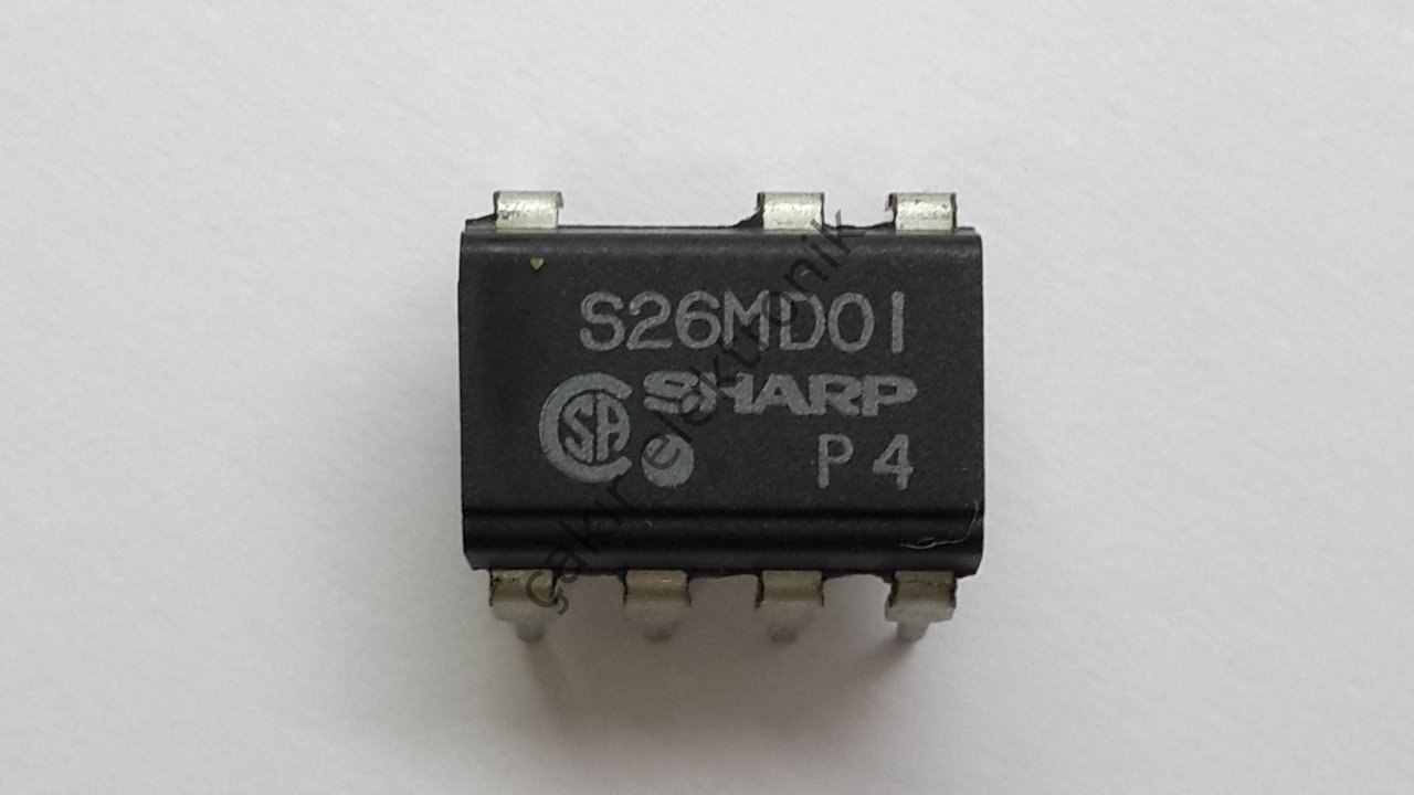 S26MD01 - 8-Pin DIP Type SSR for Low Power Control