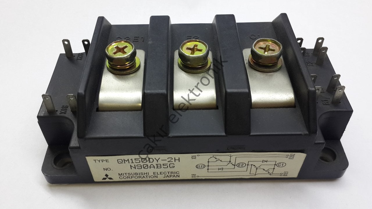 QM150DY-2H , QM150DY , 150A. 1000V. MITSUBISHI TRANSISTOR MODULES