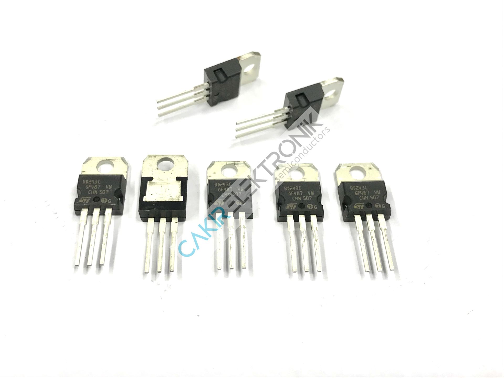 BD243 - BD243C - 6A. 100V. NPN POWER TRANSISTORS