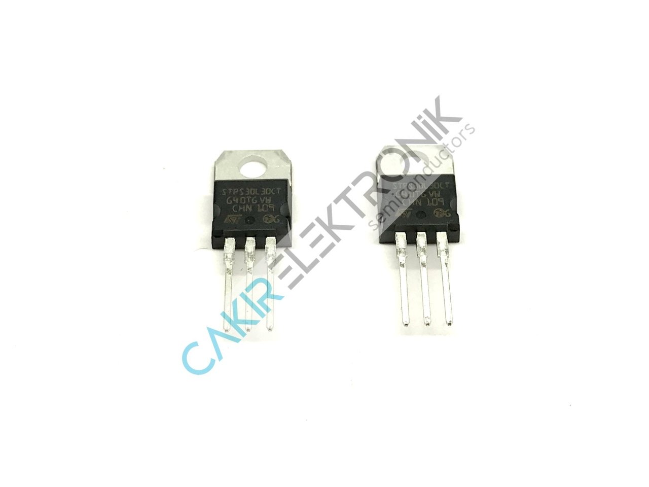 STPS30L30CT  -  TO220 - 30V. 2X15A - Power Schottky rectifier