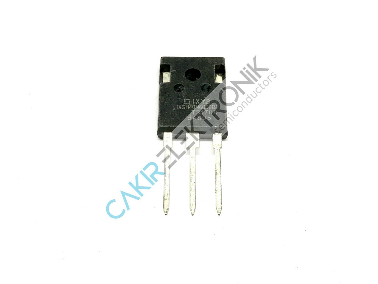 IXGH40N60C2D1 , IXGH40N60,IGBT+DIODE 75A 600V 300W TO247 IXYS