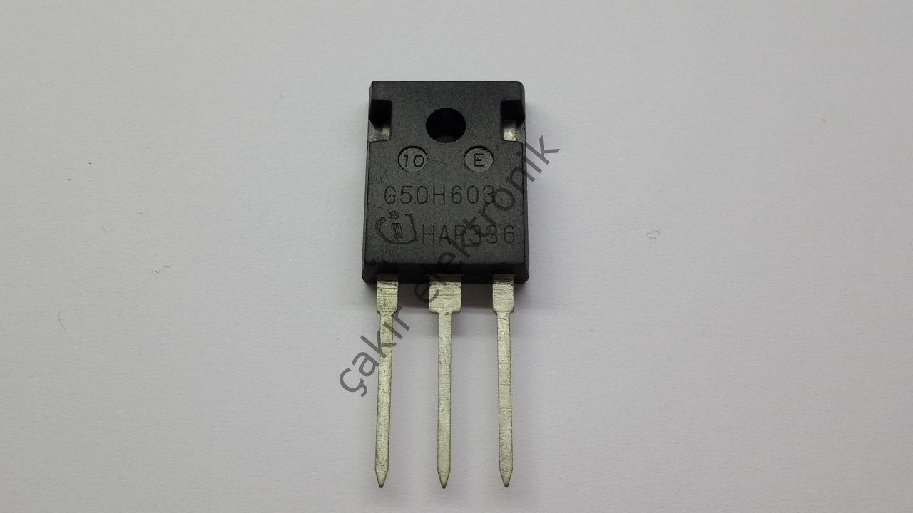 G50H603 - IGW50N60H3 - 50A. 600V. IGBT