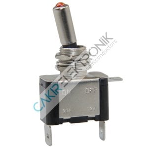 TOGGLE SWITCH LEDLİ 12V 20A - LEDLİ SWITCH-IC151A