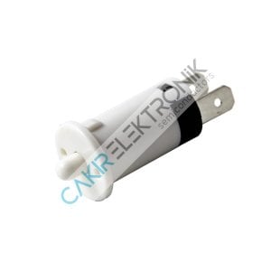 KAPAK SWITCH (TERS) - TERS DOLAP SWITCH -BEYAZ- NORMALDE KAPALI ÇAP12MM PBS-25C ON-(OFF) WHITE IC187A