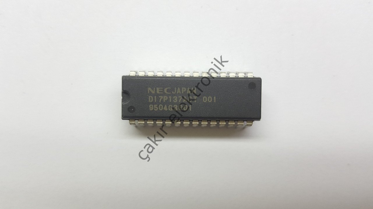 UPD17P137ACT  -  D17P137ACT - 4-BIT SINGLE-CHIP MICROCONTROLLER