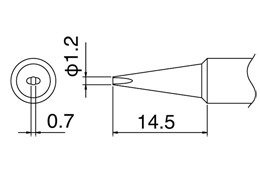 FX-8802 için Hakko B3662 Nozul Takımı