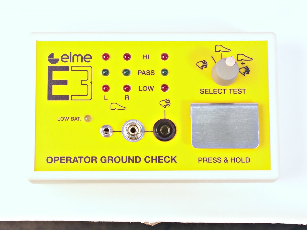 E3 Test Cihazı ( Bileklik ve Ayakkabı ESD Test cihazı. Röle Çıkışlı)