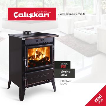 ÇALIŞKAN 305 TUĞLALI ŞÖMİNE SOBA