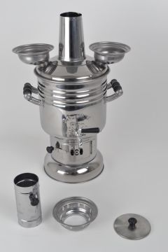 6 LT CAY SEMAVERİ 2 ADET BAKIR DEMLİK