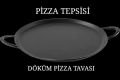 Pizza tavası - Çap(Ø)30 Cm - Mat Siyah
