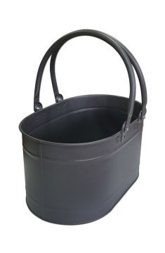 ODUN KOVASI SİYAH MAT 55 cm