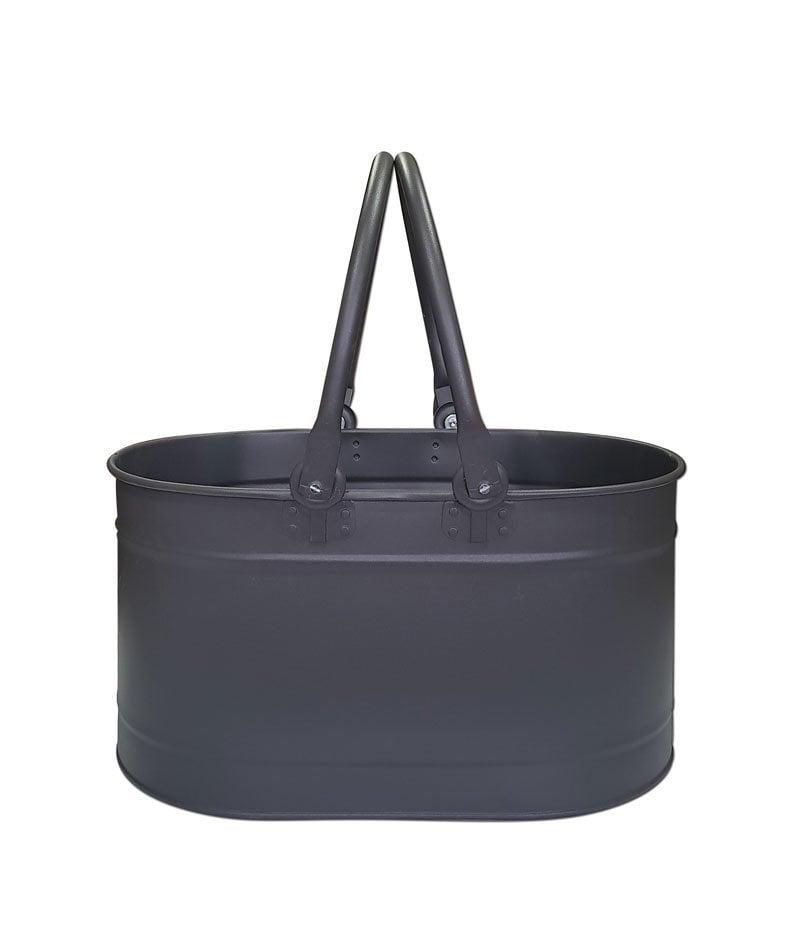 ODUN KOVASI SİYAH MAT 55 cm