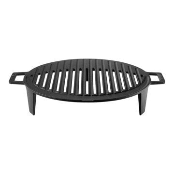 LAVA DÖKÜM MANGAL IZGARASI YUVARLAK ÇAP 37 CM