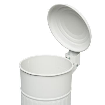 4 Lt. Pedallı Banyo Çöp Kovası Beyaz