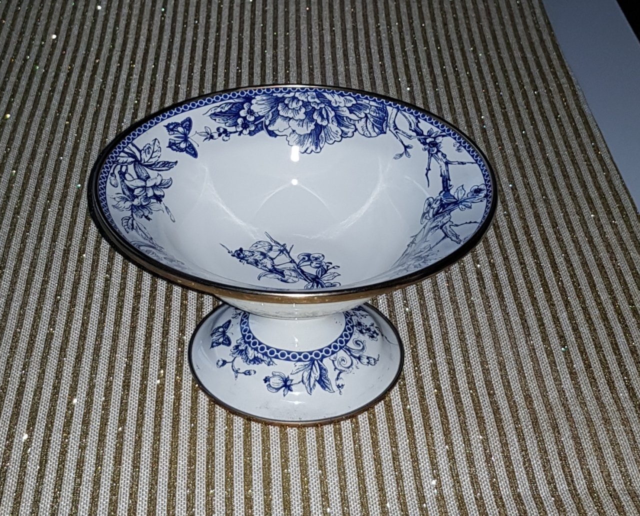 EMAYE AYAKLI KÜÇÜK MEYVELİK 20 cm