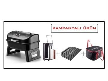 Guruss Go & Grill Barbekü mangal TAMSET