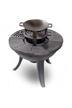 DÖKÜM BBQ MANGAL ATEŞ CUKURU BAHCE ŞÖMİNESİ