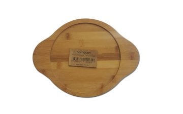 22 cm Bakır Tava + Bambum Bambu Altlığı