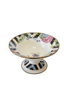 EMAYE MEYVELİK 20 CM Vintage Emaye Ayaklı Meyvelik 20 cm Begonvil