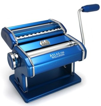 MARCATO ATLAS 150 MAVİ Orjinal İtalyan Erişte Makarna Makinesi Atlas 150