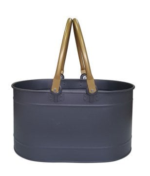 ODUN KOVASI SİYAH MAT 55 cm