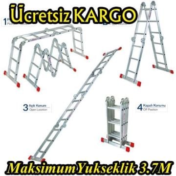 AKROBAT MERDİVEN 3,80 M