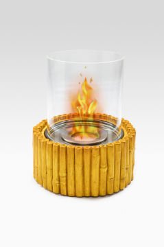 Bioethanol Şömine masa üstü Bamboo