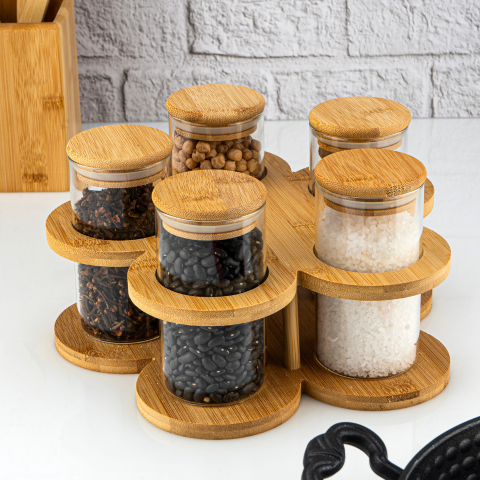Sorrel - 6 Parça Standlı Baharatlık Küçük
