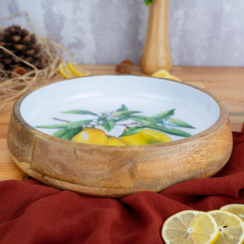 Kangura - Sığ Kase Limon Büyük