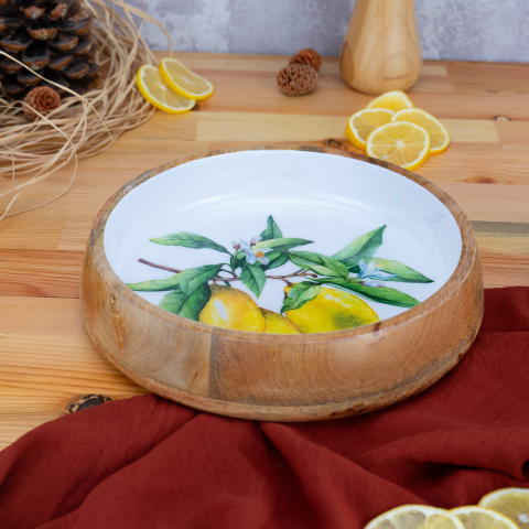 Kangura - Sığ Kase Limon Küçük
