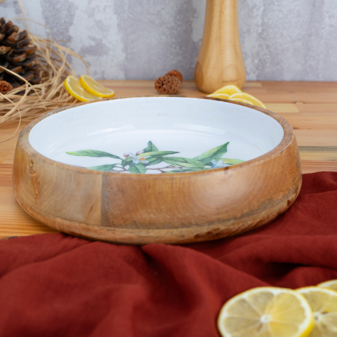 Kangura - Sığ Kase Limon Küçük