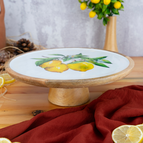 Kangura - Ayaklı Sunum Limon Büyük
