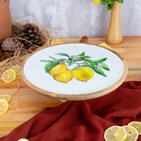 Kangura - Ayaklı Sunum Limon Büyük