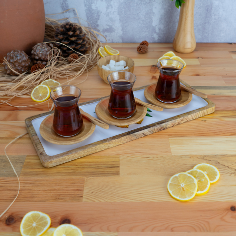 Kangura - Dikdörtgen Tepsi Limon Orta