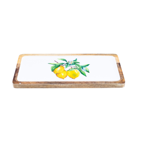 Kangura - Dikdörtgen Tepsi Limon Küçük