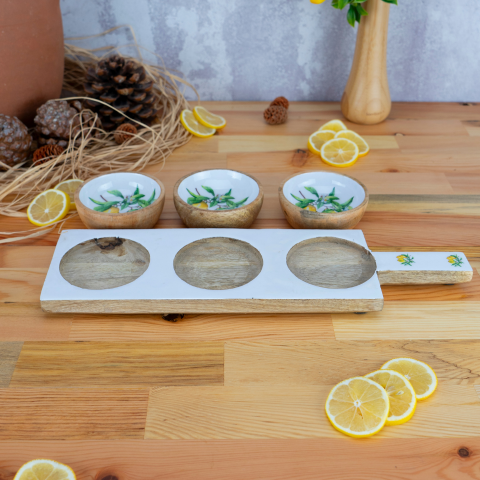 Kangura - 4 Parça Çerezlik Limon