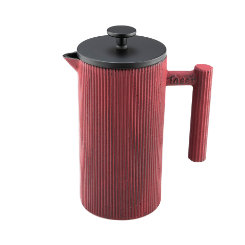 Linden - Döküm  French Press 350 ml Kırmızı