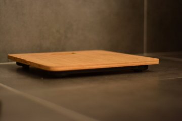 Slim - Bambu Banyo Baskülü Kare