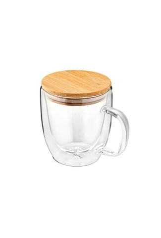Chado - Çift Cidarlı Cam Çay Bardağı 300ml