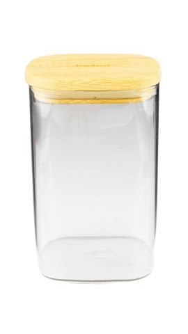 Multy - Bambu Kapaklı Cam Saklama Kabı 1500ml