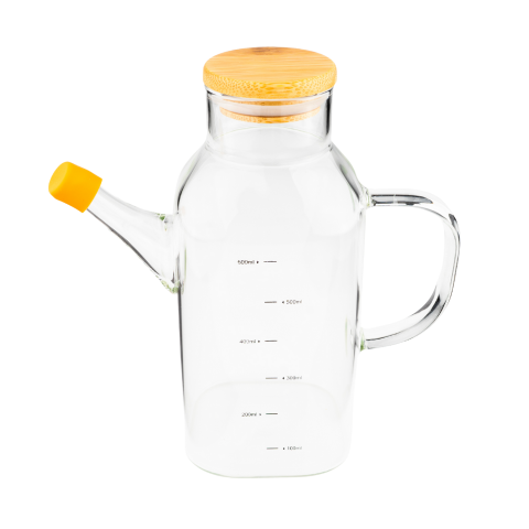 Petto - Bambu Kapaklı Yağdanlık 600ml